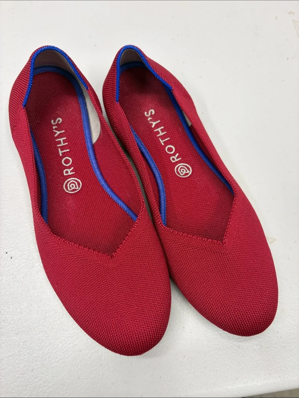 Rothy’s The Flat Scooter Red Sz 10.5